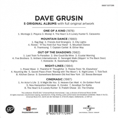Original Albums Dave Grusin (Дэйв Грузин): Original Albums
