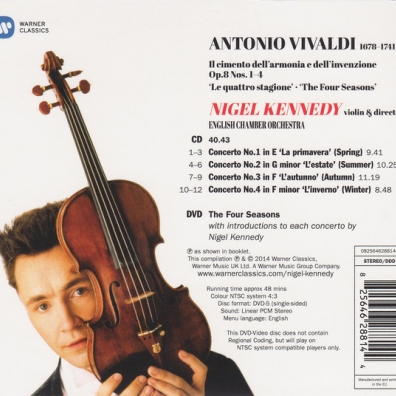 Nigel Kennedy (Найджел Кеннеди): Vivaldi: The Four Seasons  (25Th Anniversary Edition)