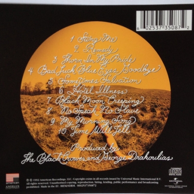 The Southern Harmony And Musical Companion The Black Crowes (Зе Блэк Кровес): The Southern Harmony And Musical Companion