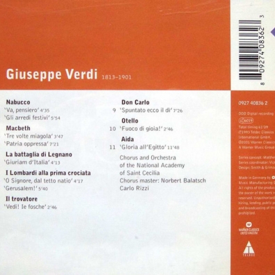 Opera Choruses Carlo Rizzi (Карло Риззи): Opera Choruses