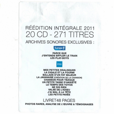 Integrale Serge Gainsbourg (Серж Генсбур): Integrale