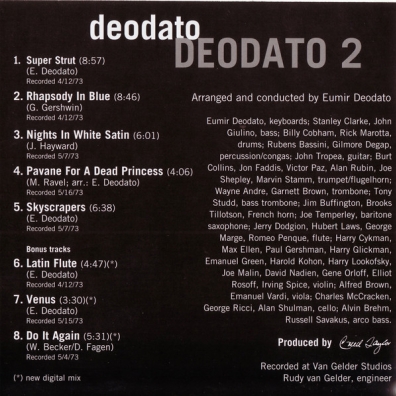 Deodato 2 Deodato (Эумир Деодато): Deodato 2
