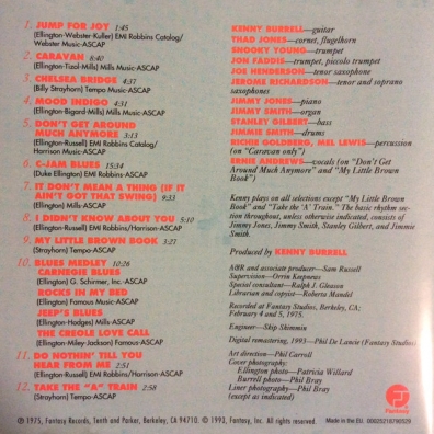 Ellington Is Forever, Vol. 1 Kenny Burrell (Кенни Баррелл): Ellington Is Forever, Vol. 1