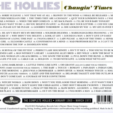 The Hollies (Зе Холлиес): Changin’ Times - The Complete Hollies: January 1969 – March 1973