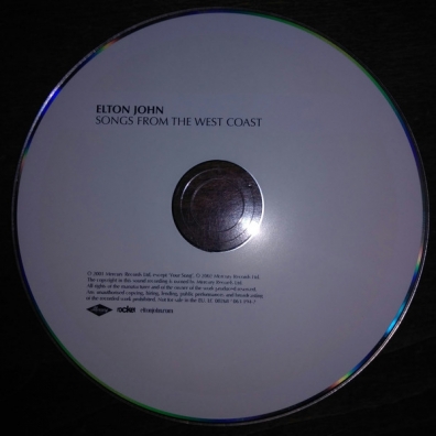 Elton John (Элтон Джон): Songs From The West Coast