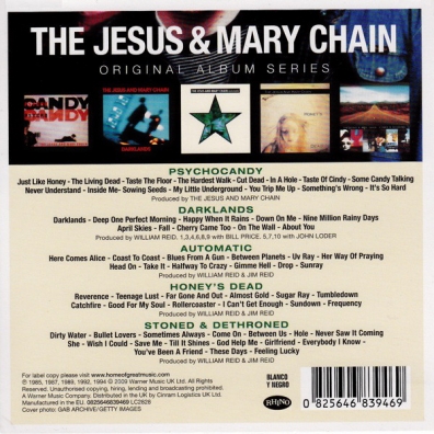 The Jesus And Mary Chain (Зе Иесус И Мари Шайн): Original Album Series