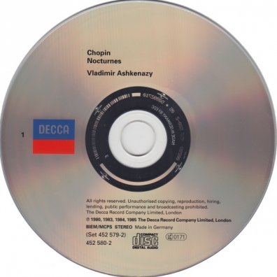 Chopin: Nocturnes Владимир Ашкенази: Chopin: Nocturnes