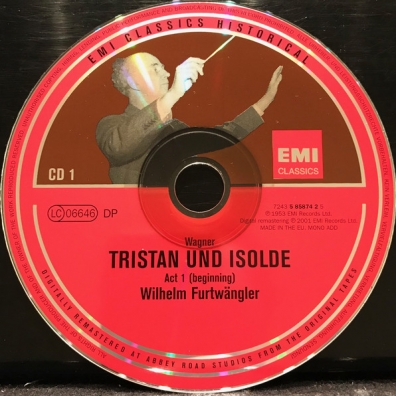 Tristan Und Isolde Wilhelm Furtwängler (Вильгельм Фуртвенглер): Tristan Und Isolde