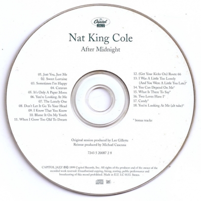 After Midnight: The Complete Sessions Nat King Cole (Нэт Кинг Коул): After Midnight: The Complete Sessions