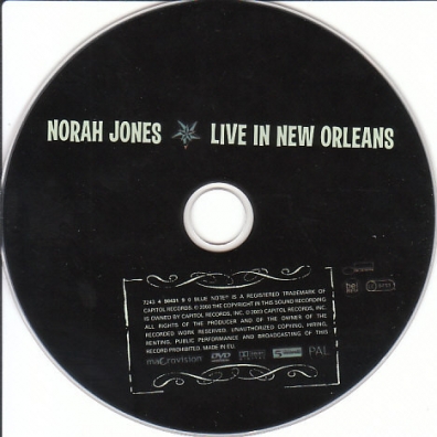 Norah Jones (Нора Джонс): Live In New Orleans