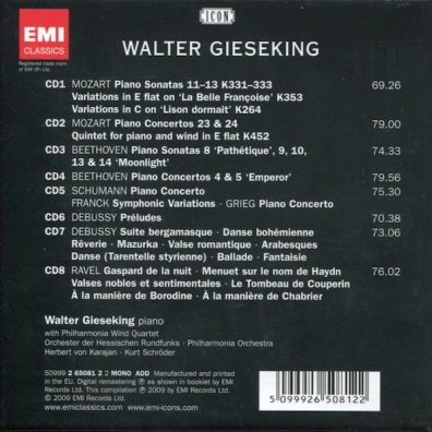 Icon: Walter Gieseking Walter Gieseking (Вальтер Гизекинг): Icon: Walter Gieseking