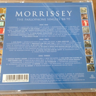 Morrissey (Моррисси): The Hmv / Parlophone Singles '88-'95
