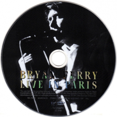 Bryan Ferry (Брайан Ферри): In Concert Live In Paris At Le Grand Rex