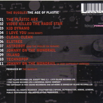 The Age Of Plastic The Buggles (Зе Бугглес): The Age Of Plastic