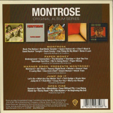 Montrose (Рональд Ду́глас Монтроуз): Original Album Series