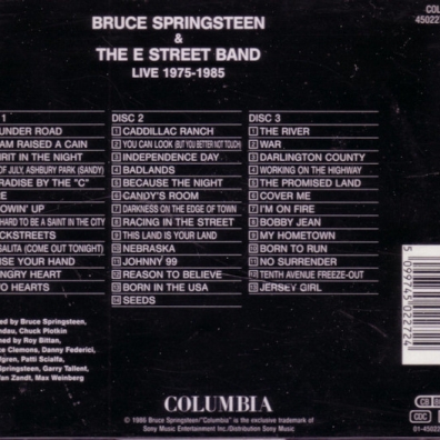 Bruce Springsteen (Брюс Спрингстин): Live/1975-85