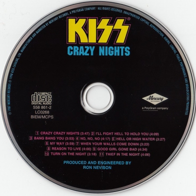 Kiss (Кисс): Crazy Nights