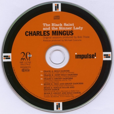Charles Mingus (Чарльз Мингус): The Black Saint & The Sinner Lady