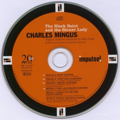 The Black Saint & The Sinner Lady Charles Mingus (Чарльз Мингус): The Black Saint & The Sinner Lady