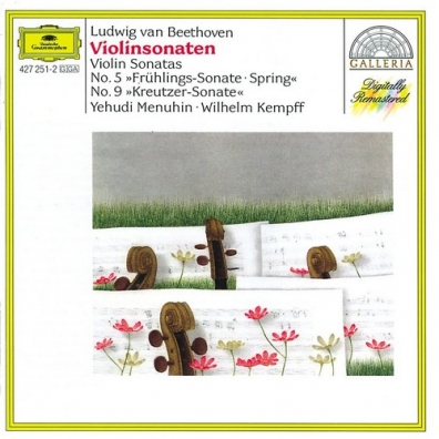 Yehudi Menuhin (Иегуди Менухин): Beethoven: Violin Sonatas Nos.5 "Spring" & 9 "Kreu