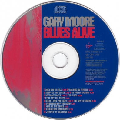 Blues Alive – Gary Moore (Гэри Мур) купить на компакт-дисках CD ...