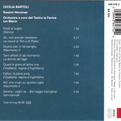 Cecilia Bartoli (Чечилия Бартоли): Rossini: Heroines