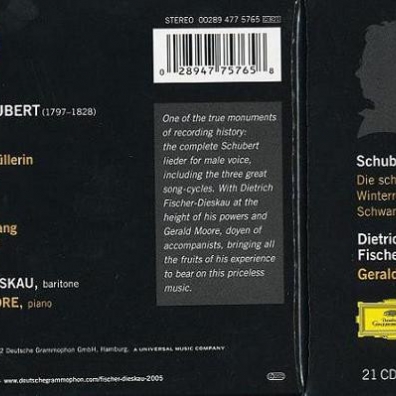 Dietrich Fischer-Dieskau (Дмитрий Фишер-Дискау): Schubert: Lieder