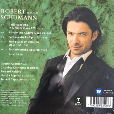 Robert Schumann: Cello Concerto & Chamber Works