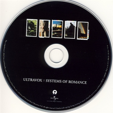 Ultravox (Ультравокс): Systems Of Romance