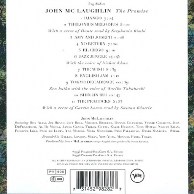 John McLaughlin (Джон Маклафлин): The Promise