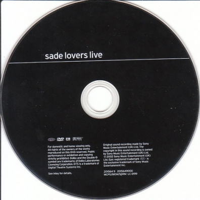 Lovers Live Sade (Шаде Аду): Lovers Live