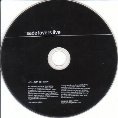 Sade (Шаде Аду): Lovers Live