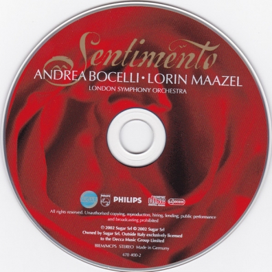 Sentimento Andrea Bocelli (Андреа Бочелли): Sentimento