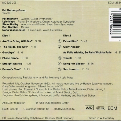 Travels Pat Metheny (Пэт Метени): Travels