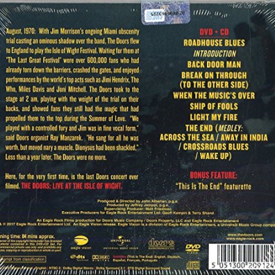 Live At The Isle Of Wight Festival 1970 The Doors (Зе Дорс): Live At The Isle Of Wight Festival 1970