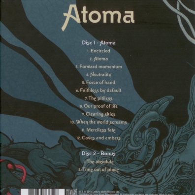 Atoma Dark Tranquillity (Дарк Транквилити): Atoma
