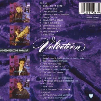 Transvision Vamp (Трансвизион Вамп): Velveteen
