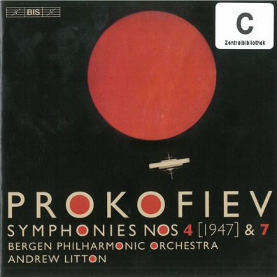 Bergen Philharmonic Orchestra (Бергенский филармонический оркестр): Prokofiev: Symphonies Nos. 4 & 7