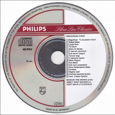 Gregorian Chant Benedictine Monks Of St. Martin: Gregorian Chant