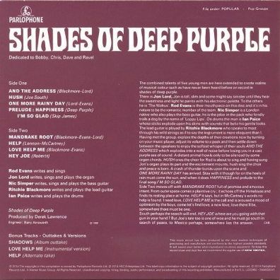 Hard Road: The Mark 1 Studio Recordings 1968-69 Deep Purple (Дип Перпл): Hard Road: The Mark 1 Studio Recordings 1968-69