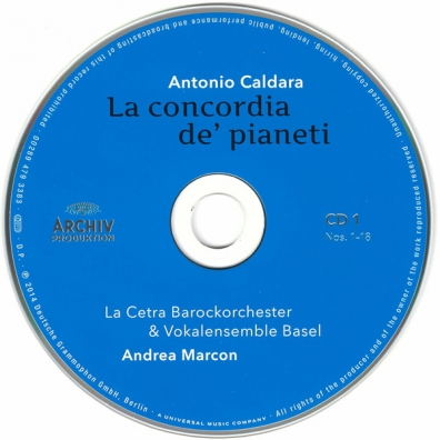 Caldara: La Concordia De' Pianeti Andrea Marcon (Андреа Маркон): Caldara: La Concordia De' Pianeti