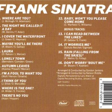 Frank Sinatra (Фрэнк Синатра): Where Are You