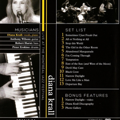 Diana Krall (Дайана Кролл): Live In Montreal