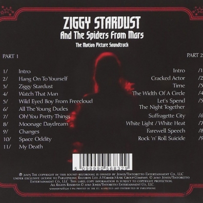David Bowie (Дэвид Боуи): Ziggy Stardust And The Spiders From Mars - The Motion Picture Soundtrack