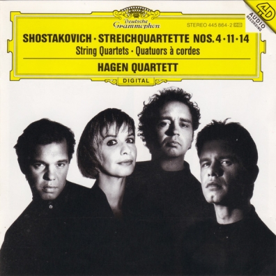 Hagen Quartett (Квартет Хаген): Shostakovich: String Quartets Nos.4, 11 & 14