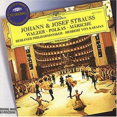 Herbert von Karajan (Герберт фон Караян): Strauss, J.II & Josef: Walzer; Polkas; M?rsche