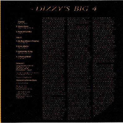 Dizzy Gillespie (Диззи Гиллеспи): Dizzy’S Big 4