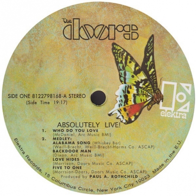 Absolutely Live The Doors (Зе Дорс): Absolutely Live