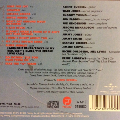 Ellington Is Forever, Vol. 1 Kenny Burrell (Кенни Баррелл): Ellington Is Forever, Vol. 1
