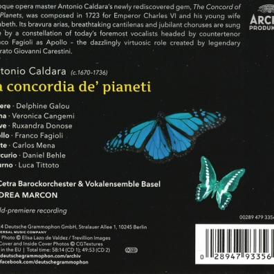 Caldara: La Concordia De' Pianeti Andrea Marcon (Андреа Маркон): Caldara: La Concordia De' Pianeti